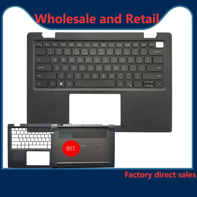Dell Latitude 3420 E3420 3430 04PX9K P144G C เปลือก C พร้อมคีย์บอร์ด D เชลล์