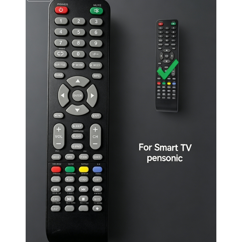 Universal Pensonic Smart TV Remote สําหรับโทรทัศน์ซีรีส์เก่า Plug & Play ติดตั้งง่าย
