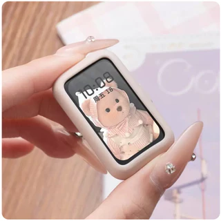 3D Carved Cat Watch Strap Case Compatible For Huawei Band 10 สาย Huawei Band 9 Strap เคส Huawei Band 8/8NFC/9/9NFC/ เคส Huawei Band 10 Case สาย Huawei Band 9 Strap Huawei band 8 สาย Watchband Huawei Band 8 Case Replacement สาย Huawei Band 10 Strap Case