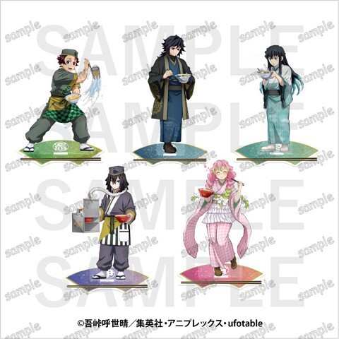 Takumen Ltd Mitsuri Muichiro Giyu Tanjiro Obanai ขาตั้งอะคริลิค – Demon Slayer Love Pillar Fanmade