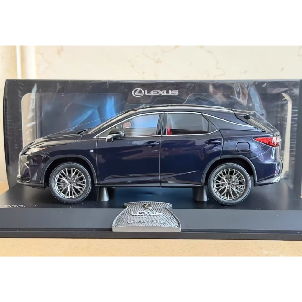 โมเดลรถ Lexus RX รุ่น 1: 18 RX200t Sapphire Blue