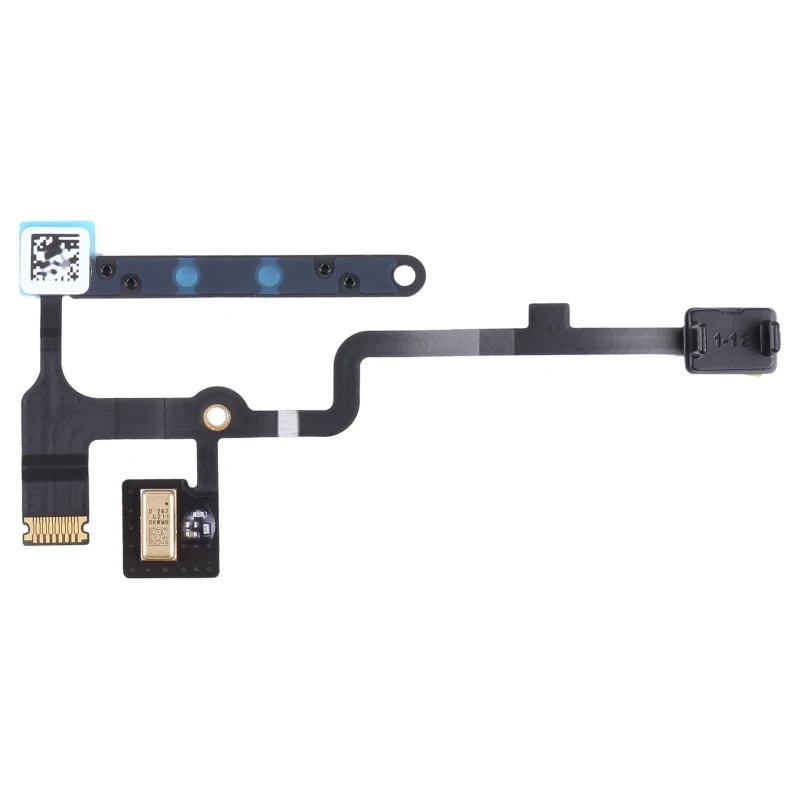 ปุ่มปรับระดับเสียงและไมโครโฟน Flex Cable สําหรับ iPad 2022 A2696 A2757