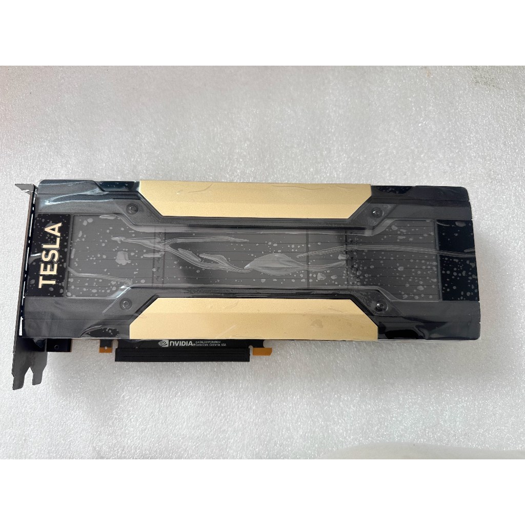 ใหม่ Nvidia tesla v100 16g 32g PCI-E GPU Original NVIDIA V10 กราฟิกการ์ด 16GB HBM2
