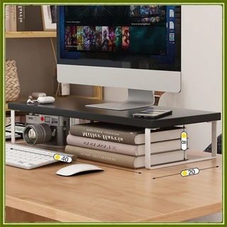 ชั้นวางคอมพิวเตอร์เดสก์ท็อป Gaming Monitor ชั้นวางยกระดับเดสก์ท็อป Handy เครื่องมือโน้ตบุ๊คสนับสนุน Rack Elevated Rack Storage
