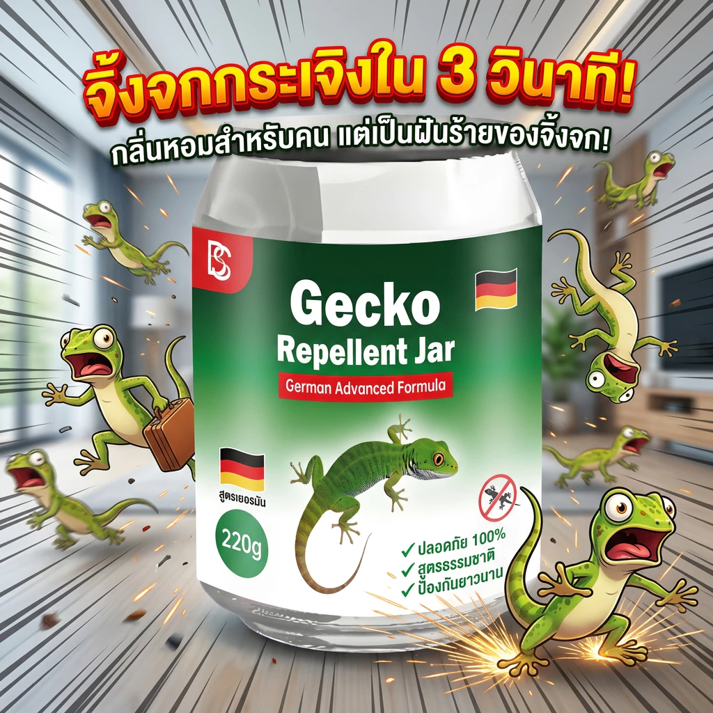 🦎ไล่ต่อเนื่อง 24 ชั่วโมง🦎ANAN ยาไล่จิ้งจก จิ้งจก ยาฆ่าจิ้งจก ยาไล่ตุ๊กแก 220g สูตรเยอรมัน ปลอดภัยไร้สารพิษ