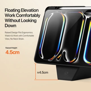 DUX DUCIS VERS เคสกันกระแทก iPad แบบพับสำหรับ Multi-Functional Floating กรณีแท็บเล็ตสําหรับ iPad Air 13 11 2025 4 5 Pro 13 12.9 11 iPad 10 9 8 7 ฝาครอบปลอก