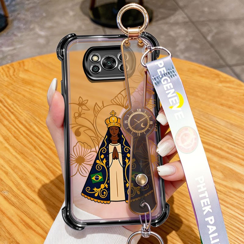 YBD เคสโทรศัพท์สําหรับ Xiaomi POCO X3 Pro POCO X3 NFC Anti-Fall Luxury The Guardian of the Holy Week