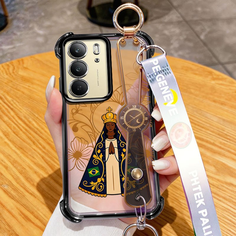 YBD เคสโทรศัพท์สําหรับRealme C71 C75 C75X 14X OPPO Reno 12 Anti-Fallหรูหรา Guardian of the Holy Week