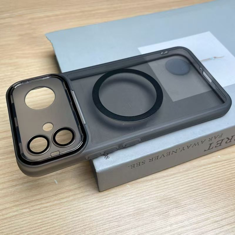 แม่เหล็กสําหรับ Xiaomi k80 Pro Ultra K90 Pro Max Ultra-thinTPU ซิลิโคนนุ่มโปร่งใส K90 ไร้สายเลนส์ป้อ