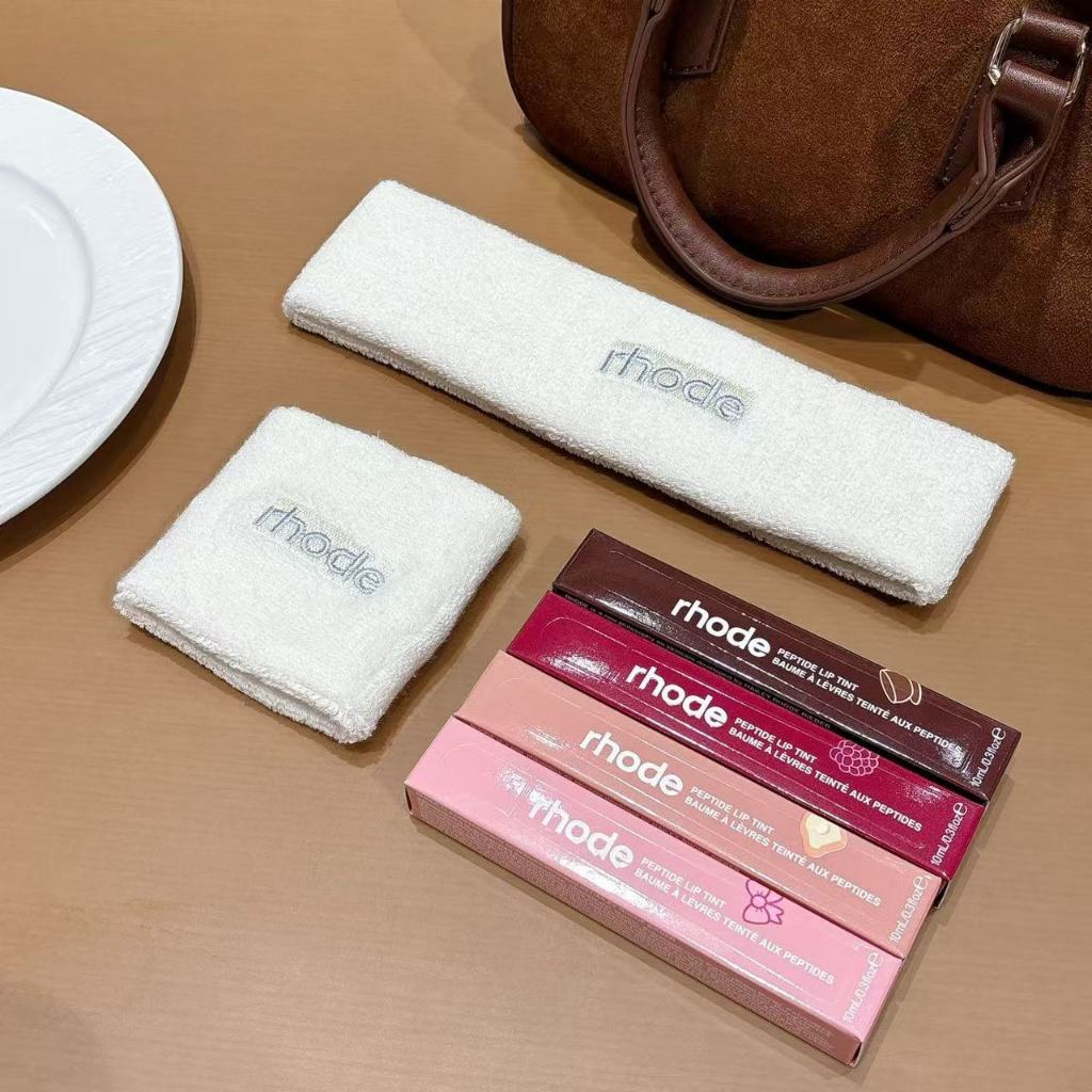 ที่คาดผม RHODE Terry ผ้า Skincare สำหรับโยคะและฟิตเนส