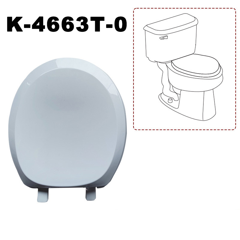 ฝารองนั่งชักโครก Kohler K-4663T-0, ฝาชักโครก K-3386T-0, อะไหล่ห้องน้ําเดิม