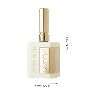 XEIJAYI 40ml - ยาทาเล็บเจลสีเหลืองมะม่วงและสีเทาแอปริคอต ขนาด ขนาดใหญ่ เหมาะสำหรับร้านทำเล็บและทำเองที่บ้าน