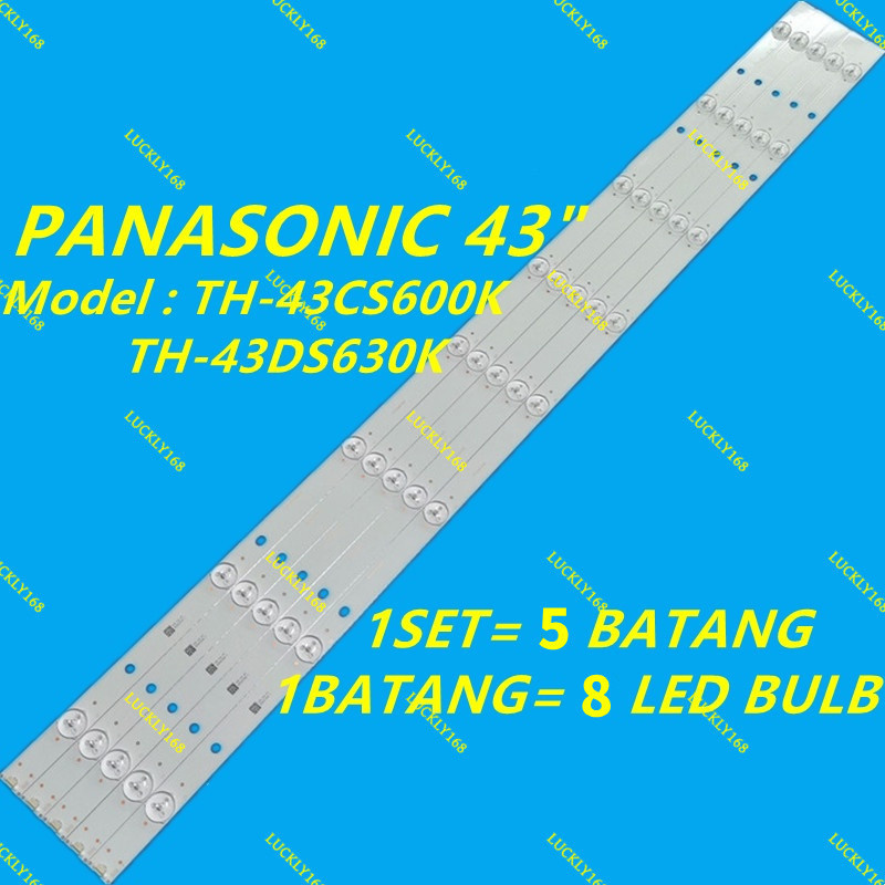 TH-43CS600K / TH-43DS630K PANASONIC 43 นิ้ว LED TV BACKLIGHT ( LAMPU TV ) 43" LG LED BACKLIGHT