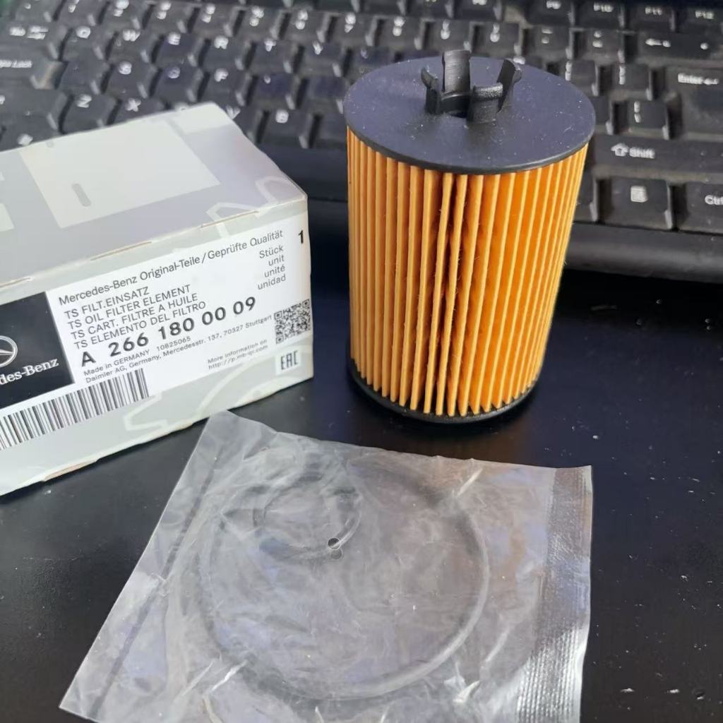 GLE400 ML400 Mercedes-Benz GL450 R400 R350 GLE450 M276 กรองน้ํามันตาราง A2661800009 ทีทีซี7