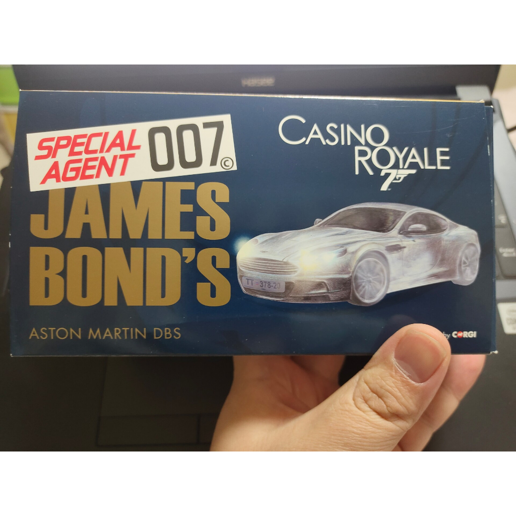 ภาพยนตร์ Aston Martin DBS 007 < Royal Casino > อุปกรณ์ประกอบฉาก รุ่นรถ James Bond Seat Driver