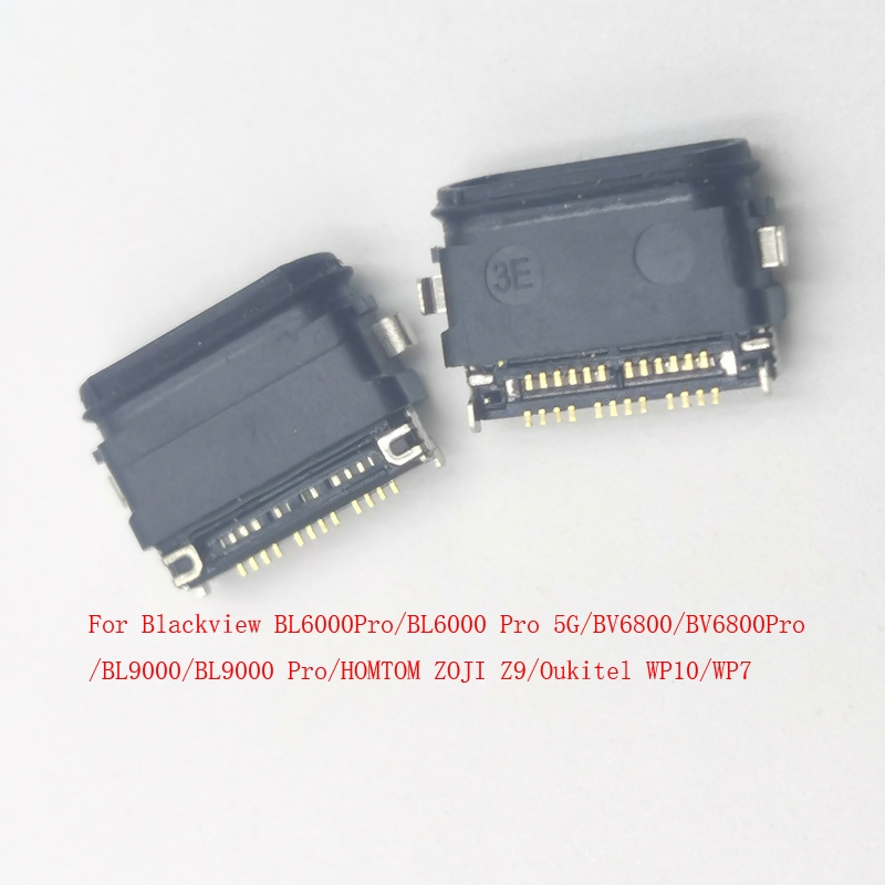 5-30Pcs USB Connector Plug สําหรับ Blackview BV6800 BL6000 BL9000 Pro HOMTOM ZOJI Z9 Oukitel WP10 WP