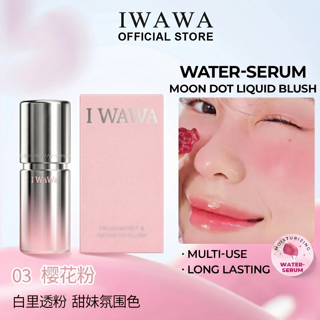 Liquid [iwawa Blush] iwawa Blush Flushed Look Healthy ง่ายต่อการทา Mlc4 [ ]