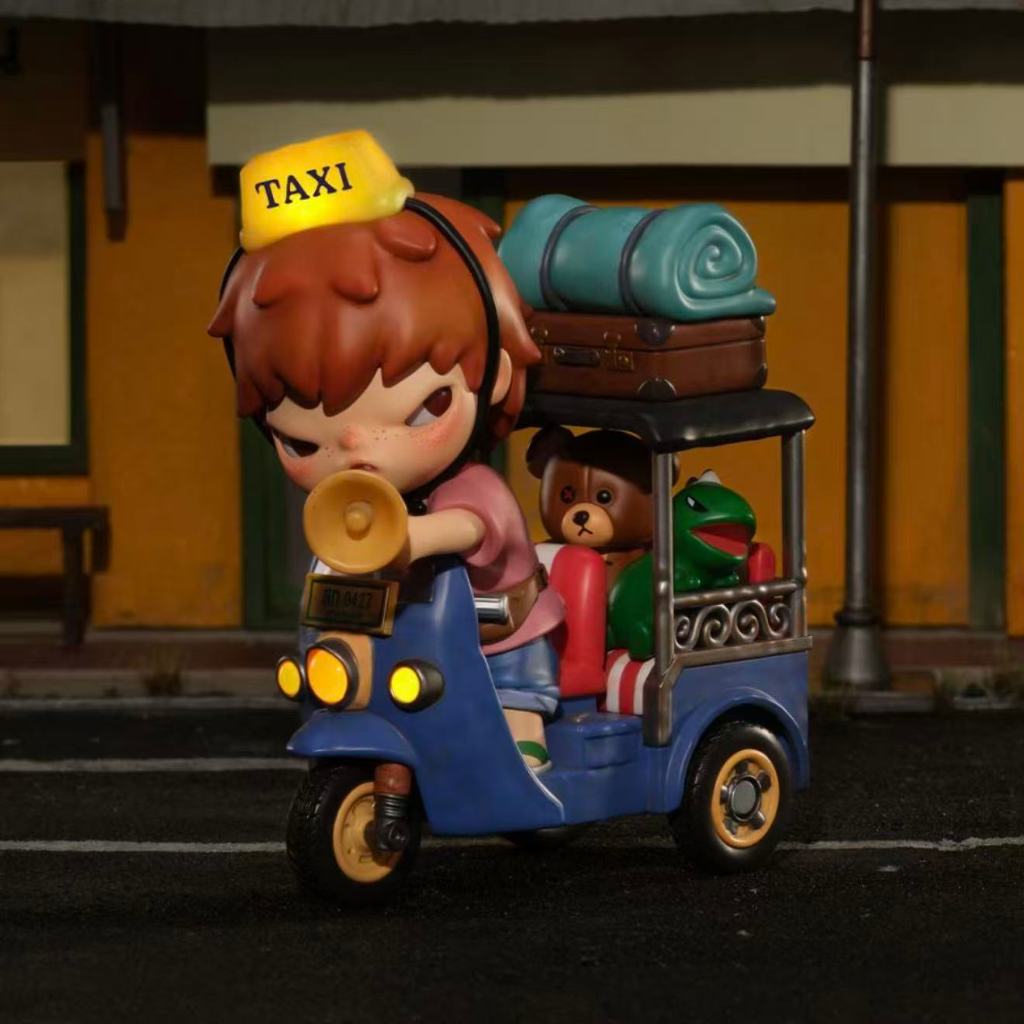 Hirono Ono Tuk-Tuk Tuk อินเทรนด์เล่นรูปแขวนเครื่องประดับการ์ด