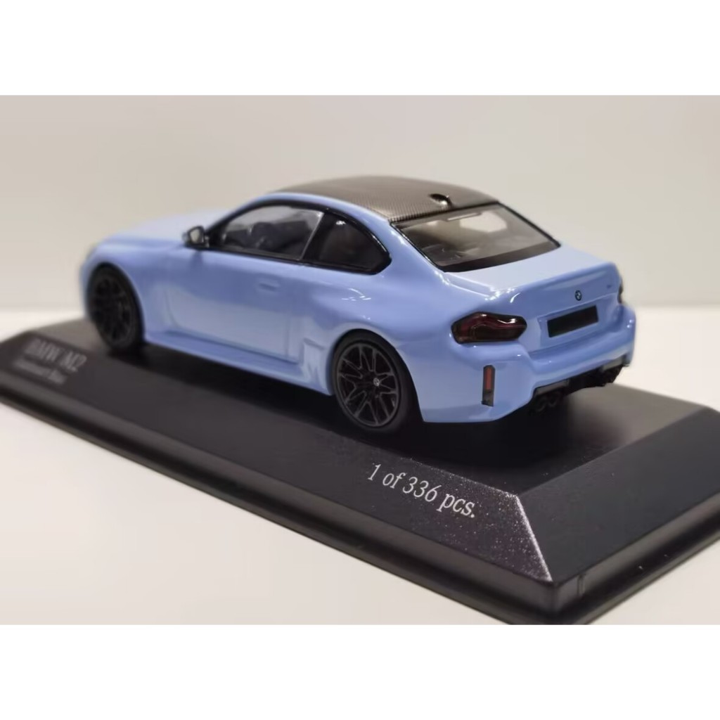 Mini Cut 1/43 BMW M2, Zanderford Blue, ใหม่เอี่ยม