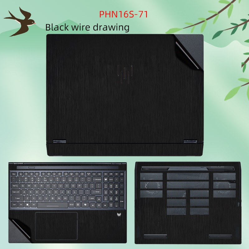 เหมาะสําหรับ 16 นิ้ว Acer Predator Helios Neo 16S AI 700 PHN16S-71 แล็ปท็อปคอมพิวเตอร์ฟิล์มป้องกันคอมพิวเตอร์ Body Beauty สติกเกอร์