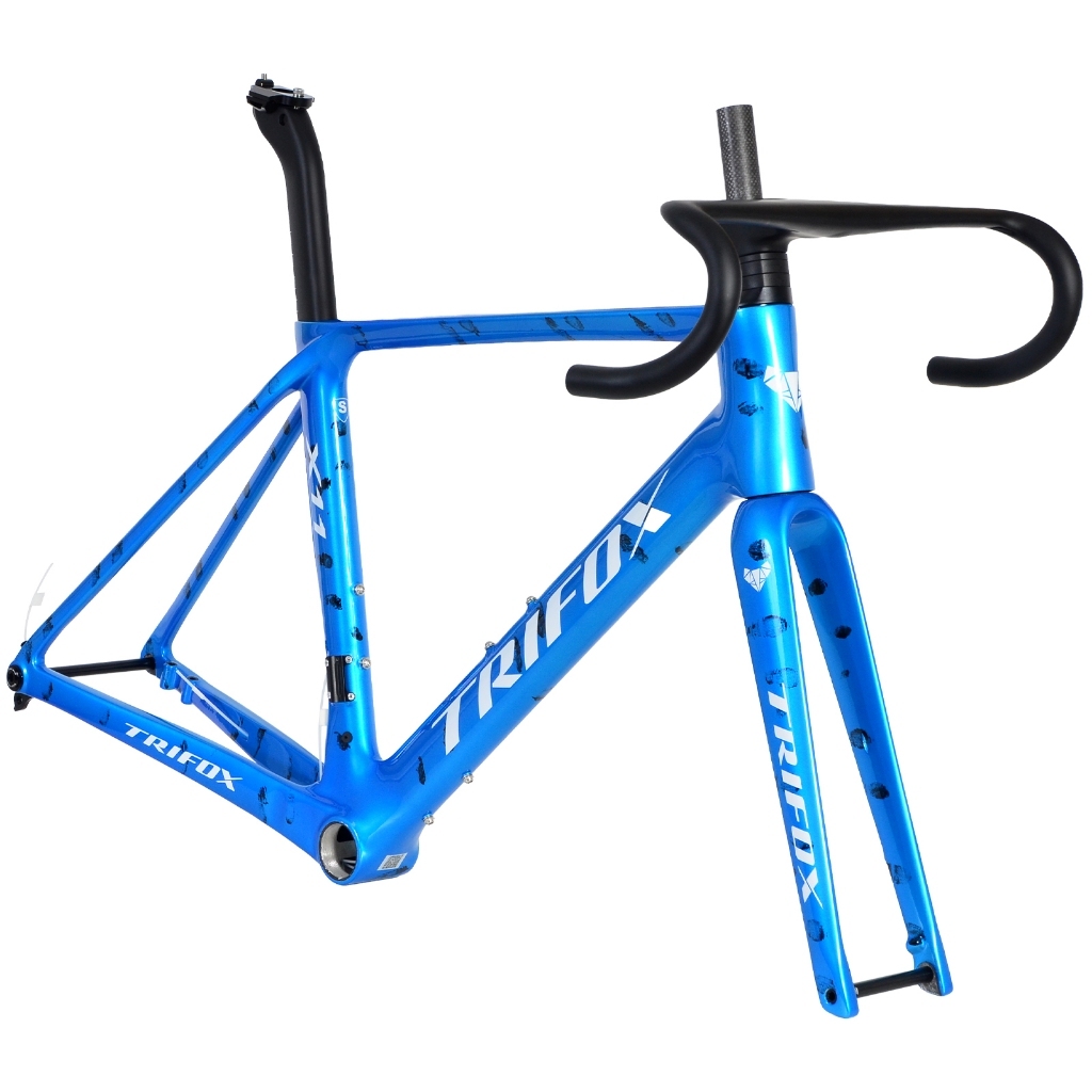 Trifox Ultra Light Disc Drake 700C Carbon Road UDH Bike Frameset X11-1