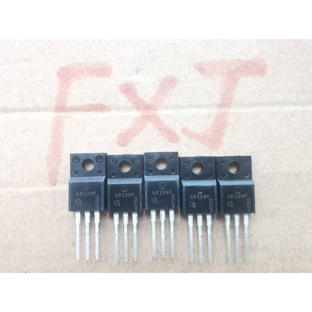 ((5 ชิ้น) 6R199P ยี่ห้อใหม่ IPA60R199CP 16A/650V TO-220F Field Effect Tube