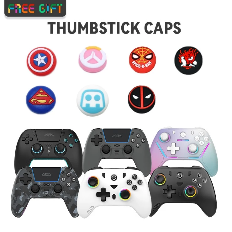 ของขวัญฟรี เปลี่ยนหมวก Thumb Grips สําหรับคอนโทรลเลอร์ PS5/PC/XBOX
