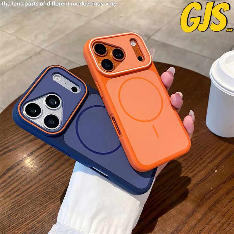 หน้าต่างหรูหราขนาดใหญ่รู Fine-ring Drop-proof Dual-สีเคสโทรศัพท์สําหรับIPhone13 11 12 14 15 16 17Pro MAX PLUS AIR