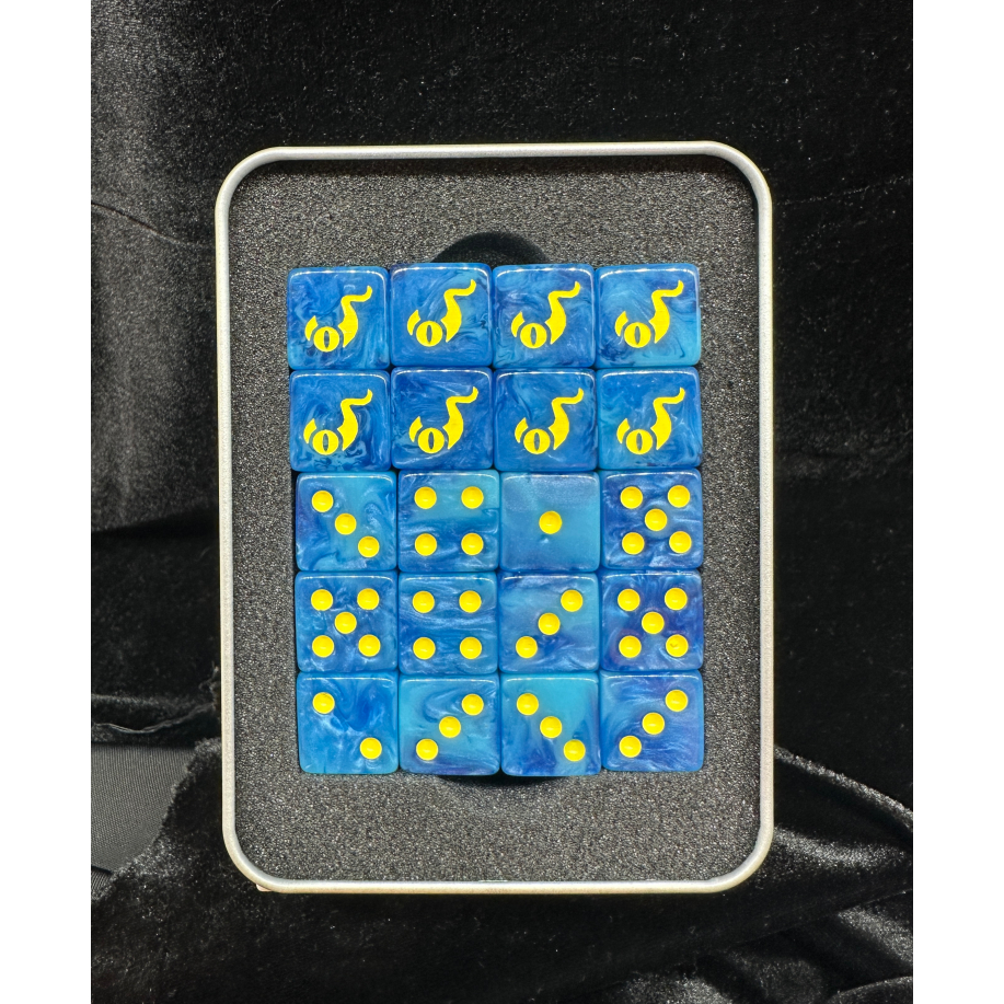 Very Van Gogh รูปแบบใหม่ Thousand Dice Warhammer Dice Warhammer 40k Thousand Kuras Son Dice Third Party Production 6 ด้านลูกเต๋า
