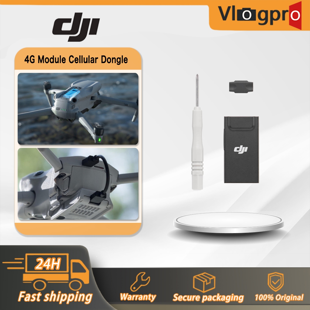 DJI Drone DJI 4G โมดูล Cellular Dongle สําหรับ DJI Mini 5 Pro/DJI Mini 4 Pro/DJI Air 3S/DJI Mavic 4 