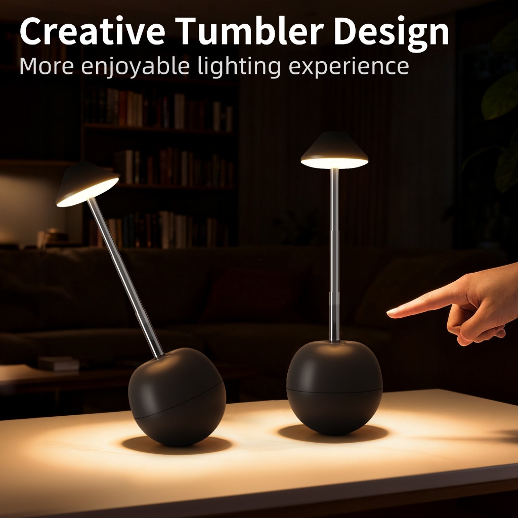 ยูเอสบี ชาร์จ นํา ไฟกลางคืนรีโมทคอนโทรลโคมไฟข้างเตียงห้องนอนสร้างสรรค์สก์ท็อปบรรยากาศโคมไฟตกแต่ง