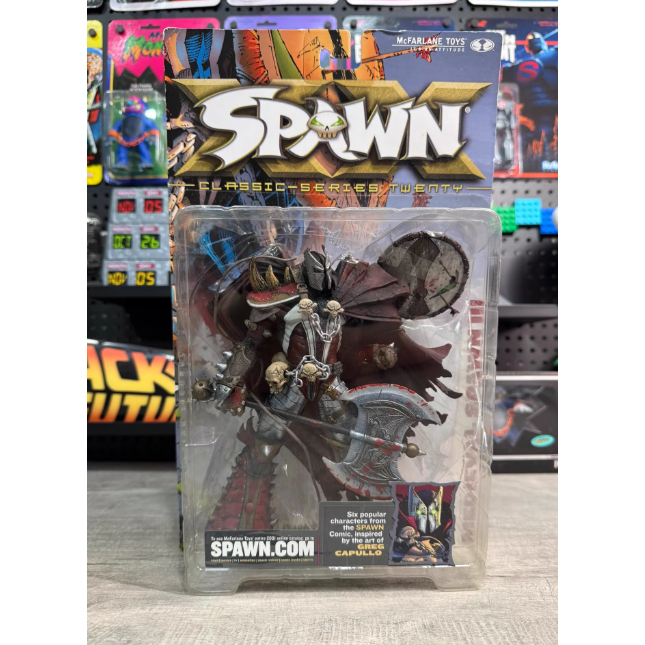(เสียหายกล่อง)McFarlane Spawn แอ็คชั่นฟิกเกอร์ Spawn ยุคกลางรุ่นที่ 20