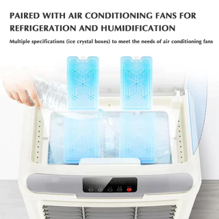 ความBaosity 6 ชิ้น Ice Pack Freezer Pack น้ําหนักเบาเพียงผู้พักสําหรับอีกต่อไป