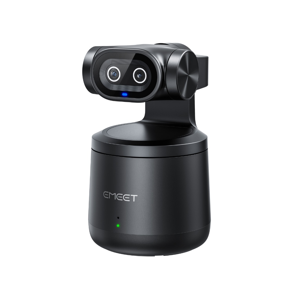 【คืนสินค้าได้โดยไม่ต้องระบุเหตุผลภายใน 15 วัน ติดตามอัตโนมัติโดย AI】EMEET PIXY wireless Ultra HD 4K เหมาะสําหรับการสตรีมสดและบันทึกกีฬากลางแจ้ง