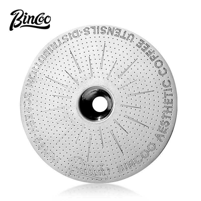BINCOO เครื่องชงกาแฟ Brew Head Dispersion สุทธิสแตนเลสหน้าจออาบน้ํา Espresso Extractor อุปกรณ์เสริม 51 มม./58 มม.
