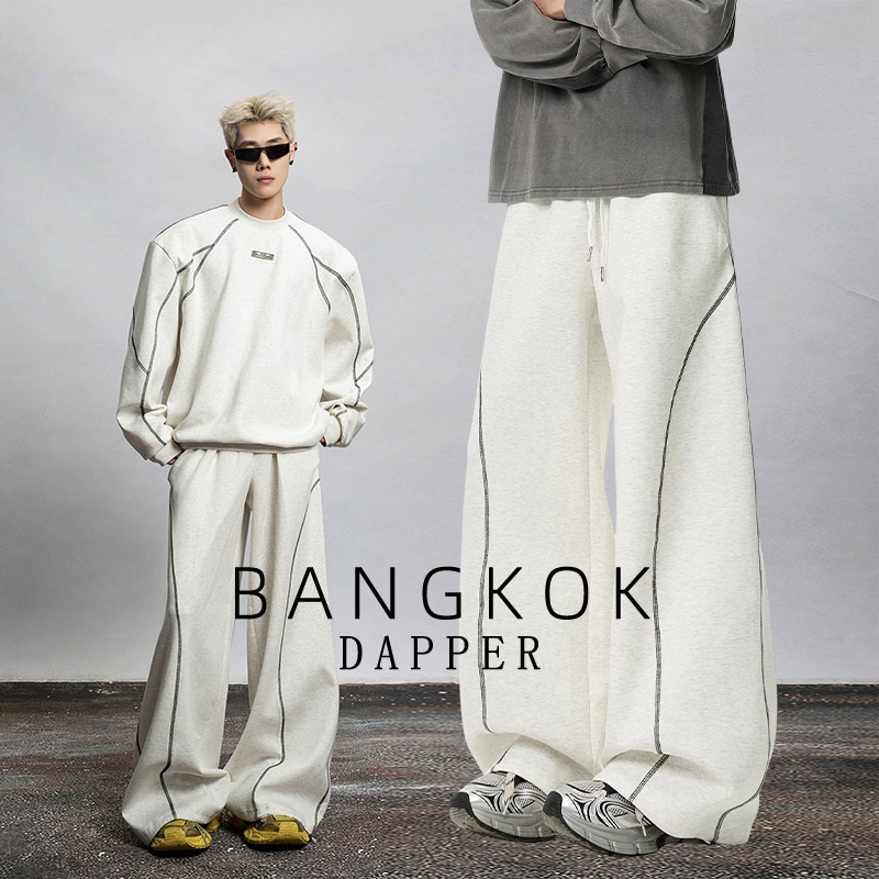 กางเกงขากว้างผู้ชาย สวมใส่สบายทั้งอยู่บ้านและเดินทาง