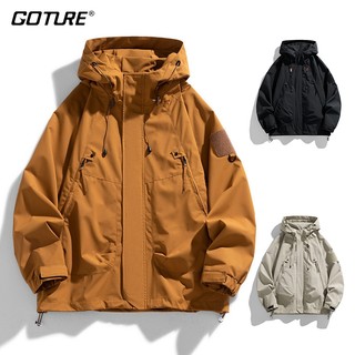 New Jacket Spring and Autumn Hooded Windproof and Waterproof Outdoor Stormtrooper Jacket Loose and Versatile Coat