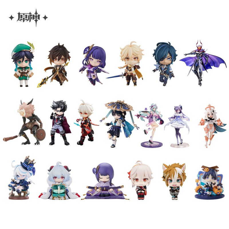 Sunsyea Genshin Impact สินค้าอย่างเป็นทางการ miHoYo เดิมแท้ Aether Venti Zhongli Raiden Shogun Wriot