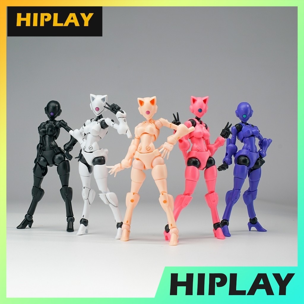 HIPLAY Sheik แผ่นดินใหญ่ XENOBASH 1/18 Assembly Model Articulated Figure 3 MIN PROJECT