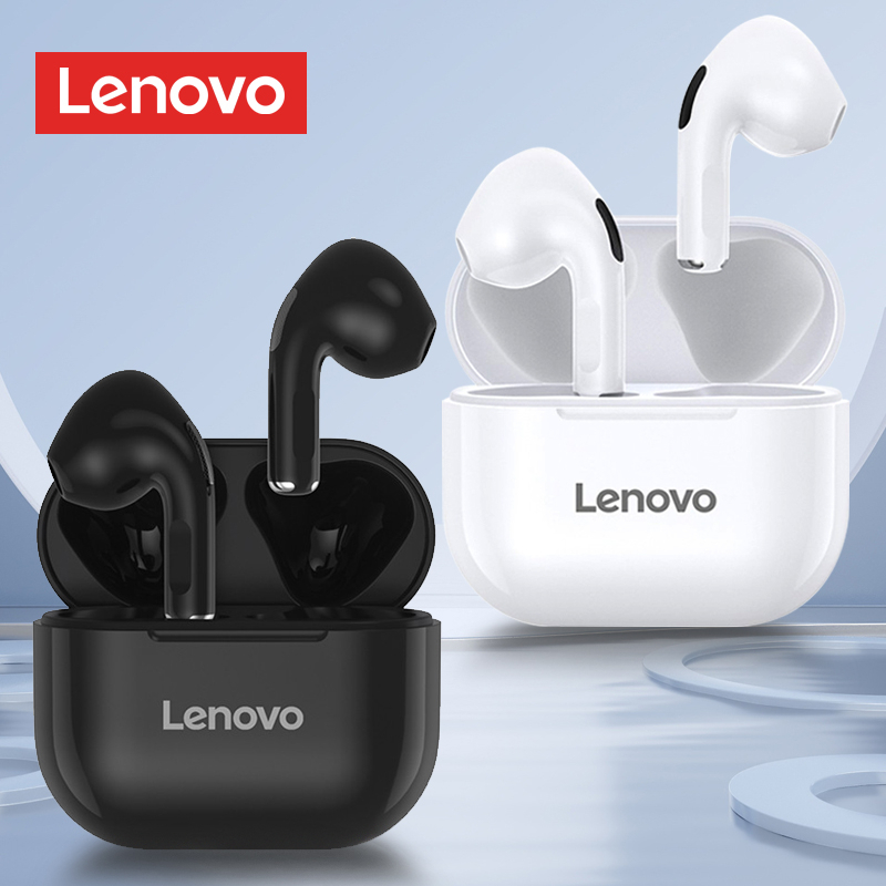 Lenovo LP40 Pro LP40 Plus หูฟังอินเอียร์ไร้สายบลูทูธ HD สเตอริโอลดเสียงรบกวน กันน้ำระดับ IPX