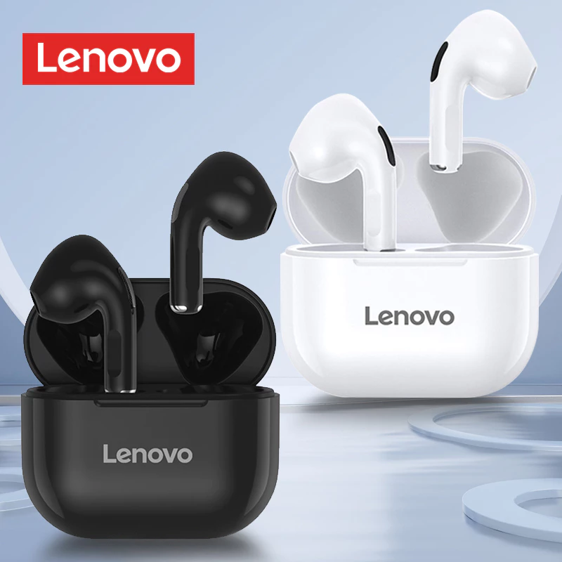 Lenovo LP40 Pro LP40 Plus หูฟังอินเอียร์ไร้สายบลูทูธ HD สเตอริโอลดเสียงรบกวน กันน้ำระดับ IPX
