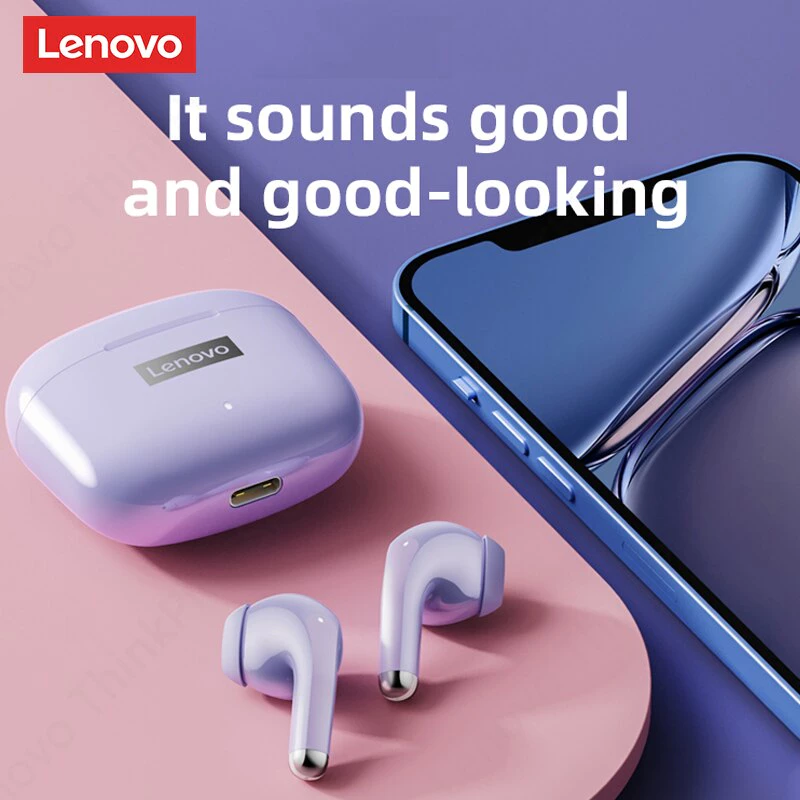 หูฟังบลูทูธไร้สาย Lenovo LP40 Pro / LP40 Plus thumbnail 4
