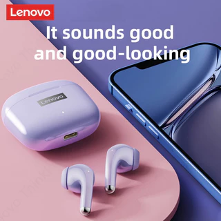 Lenovo LP40 Pro LP40 Plus หูฟังอินเอียร์ไร้สายบลูทูธ HD สเตอริโอลดเสียงรบกวน กันน้ำระดับ IPX