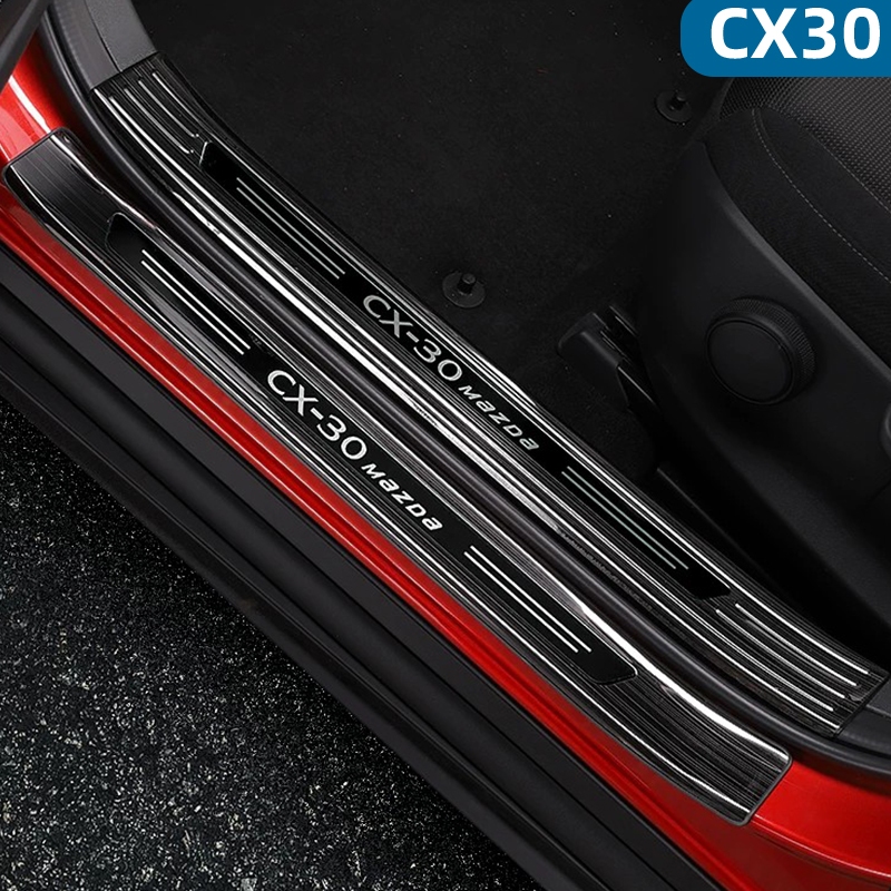Mazda cx30 ใหม่ มือจับประตู สเตนเลส สําหรับ Mazda cx30 cx30 CX-30 ชิ้น