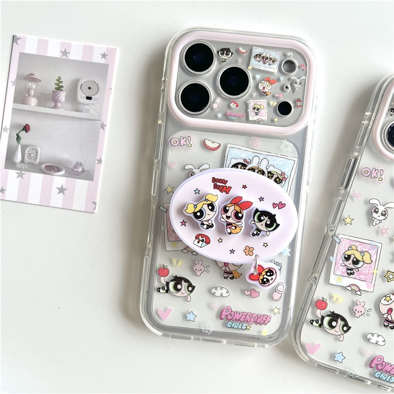 IPhone 17 Pro Max รูปแบบภาพสาวการ์ตูน วัสดุ TPU เคสโทรศัพท์กระบวนการ IMD