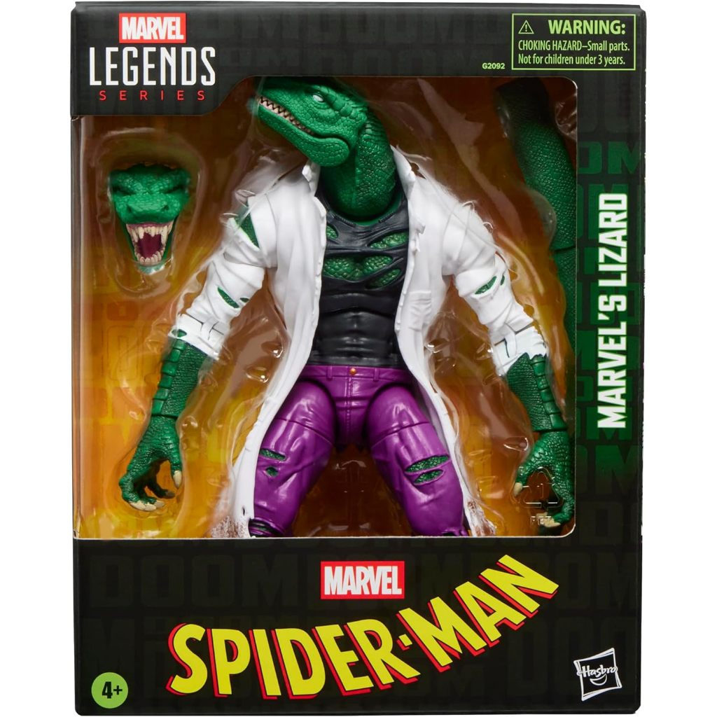 Marvel Legends Series SPIDER-MAN Lizard, Comics Collectible ขนาด 6 นิ้ว Action Figure G2092