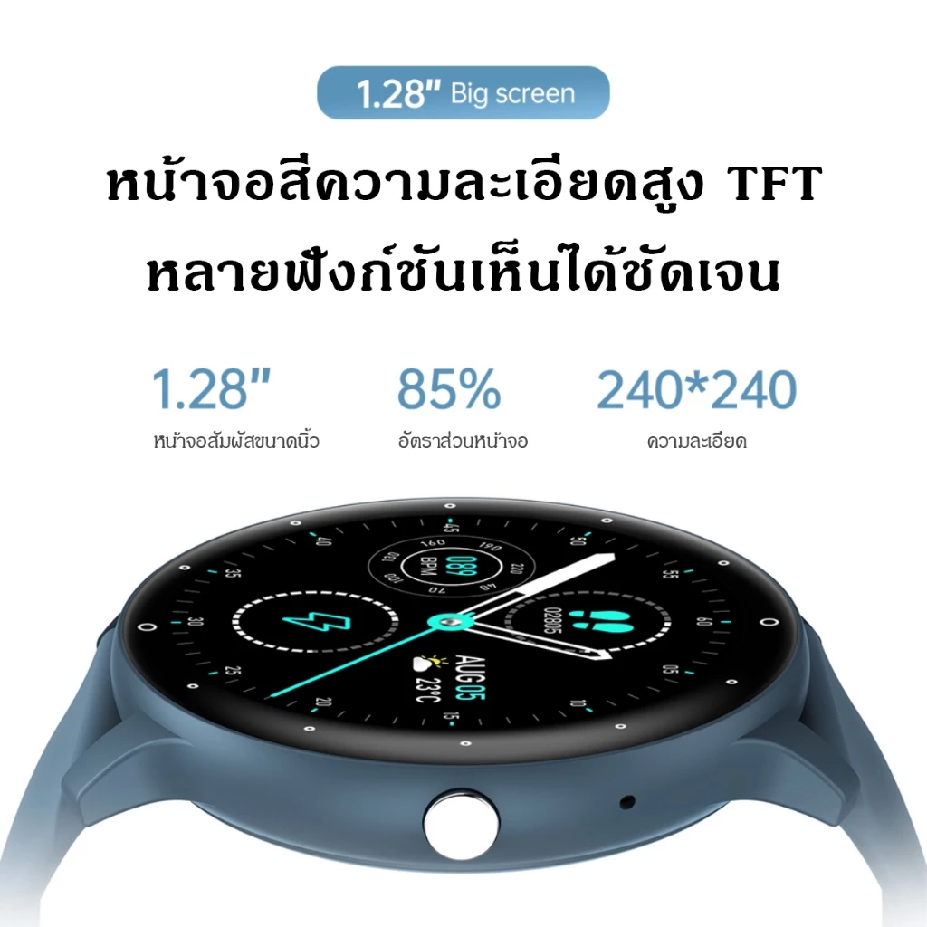 SKMEI สมาร์ทวอทช์ smartwatch นาฬิกาสมาร์ทวอทช์ นาฬิกาวัดความดันนาฬิกาออกกำลังกายวัดชีพจรเครื่องศูนย์ไทย นาฬิกาวิ่ง นาฬิกาข้อมือดิจิตอล thumbnail 5