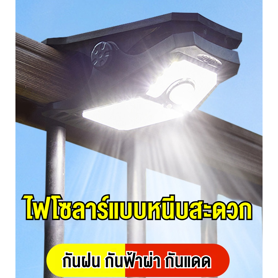 แผ่นโซลาเซลล์สำหรับลานกลางแจ้ง ระเบียง และเต็นท์ตั้งแคมป์ มีฟีเจอร์กันฝนและเซ็นเซอร์ตรวจจับแสง – โปรปัง