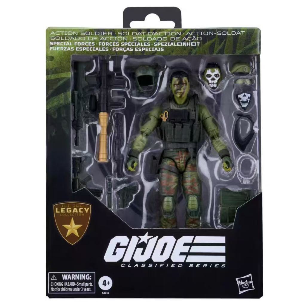 ฮาสโบร จี.ไอ. Joe Classified Series GI แอ็คชั่นฟิกเกอร์ Joe Trooper 6 นิ้ว