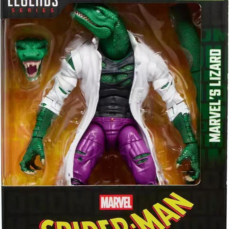 Hasbro Marvel Legends Lizard แอ็คชั่นฟิกเกอร์ขนาด 6 นิ้ว – Spider-Man Villain Curt Conners